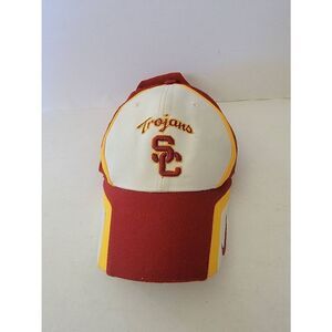 Nike Men's Southern California Trojans Embroidered SC Baseball Cap Red One Size